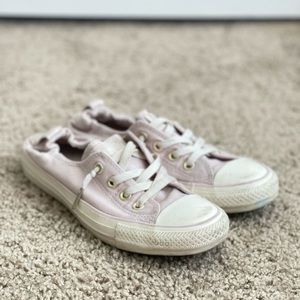 Converse Light Purple Sneakers - 7.5